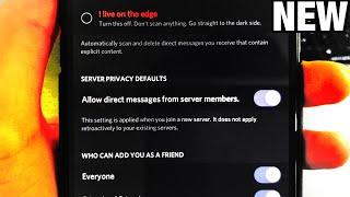 How To CLOSE DMs on Discord Mobile & Desktop (Turn Off Direct Messages to non friends Discord)