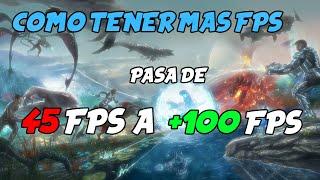 como AUMENTAR LOS FPS EN ARK SURVIVAL EVOLVED | 2022 | OPTIMIZA TU PC  AL MAXIMO! [YAIO]