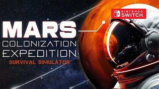Mars Colonization Expedition: Survival Simulator Gameplay Nintendo Switch