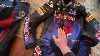 Motorcycle leather suit. Comparison from onex to mattracing @mattracingmoto3802