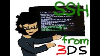 I made an SSH client for the 3DS (budgieSSH)