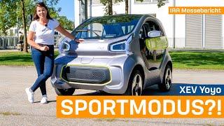 XEV Yoyo - Kleiner Cityflitzer mit Wechselakkus | EFAHRER