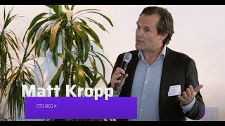 Matt Kropp on “How Can AI Accelerate Progress in the Bio World?”