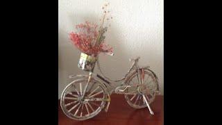 How to make a newspaper bicycle, newspapers  cycle, Newspaper bicycle, NEWSPAPER  ART AND RAFT IDEAS