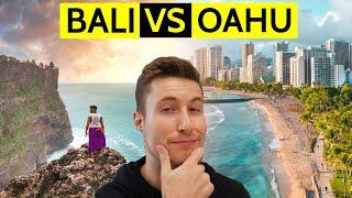 BALI vs. OAHU – Welche Insel sollten Sie 2025 besuchen?