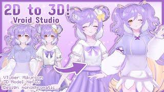 Mikuroon  | VTuber 3D Model 〚 VRoid Timelapse 〛 29