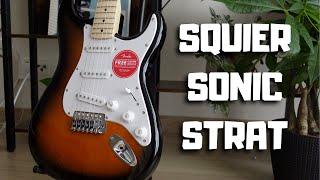 Squier Sonic Stratocaster - How Good Is It? Review & Sound Demo