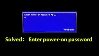 How to Reset or Clear the BIOS Password