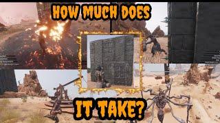 How much does it take to destroy black ice? conan exiles 2024