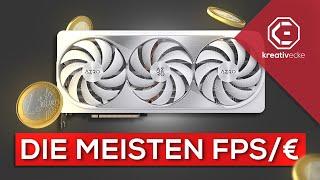 DIESE Grafikkarten LIEFERN die MEISTEN FPS PRO Euro! Die BESTEN High END Grafikkarten 2024