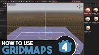 How to use Gridmap in Godot 4