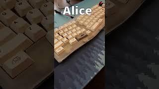 This is my Alice keyboard