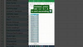 Excel Hack: ALT + ASA & ASD Shortcuts You Need to Know! 