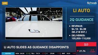 Li Auto (LI) Drops as Guidance Disappoints