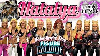 Natalya WWE Figure Evolution 2025! In depth look at ALL of her figures!