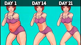 FLATTEN YOUR BELLY IN 21 DAYS WITH THESE STANDING EXERCISES FOR WOMEN