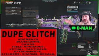 bo6 glitch: DUPLICATE EVERYTHING!! AUGMENTS, BLUEPRINTS, CAMOS, ATTACHMENTS, FIEL UPGRADES, +MORE