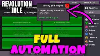 FULL AUTOMATION, ALL CHALLENGES, INFINITY BREAK // REVOLUTION IDLE