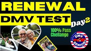 California DMV Senior Written Test 2025 | DMV Permit Test 2025