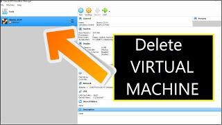 How to Delete a Virtual Machine from Virtual Box on Windows 10