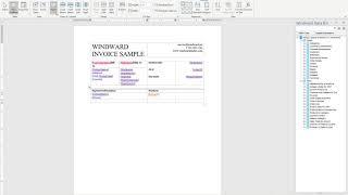 Creating an Invoice in Windward Designer: Part 4 | Windward Studios Document Automation