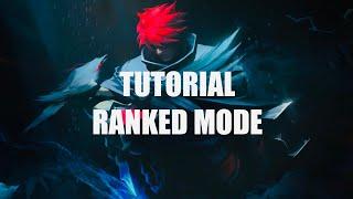 TUTORIAL RANKED MODE | MOBILE LEGENDS | EUROPE SERVER