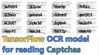 TensorFlow Step-by-Step Captcha solving tutorial with custom OCR model