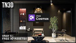 Vray 5 For Sketchup Free Models and Free HDRI | Chaos Cosmos