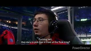 Fy, "They dare to pick Axe in front of the Tusk King?!" | True Sight The International 2018