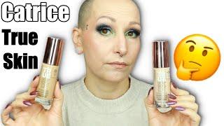 Catrice TRUE SKIN Hydrating Foundation on Mature & Light Olive Skin