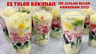 CANTIK DAN ENAK RASANYA !! IDE JUALAN BULAN RAMADHAN 2023 | ES TELER KEKINIAN BAR BAR 