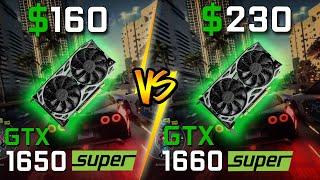 GeForce GTX 1650 Super vs GTX 1660 Super | 1080p FPS Benchmark Comparison