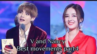 Kim taehyung(V) and Nancy ️jewel best to ship realmovements part4#taecy#nankook #2022#kimtaehyung#V