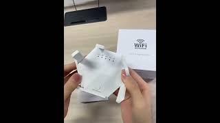 2024 WIFI Repeater Wireless Extender Signal Booster 2.4G/5G Dual-band Long Range Network Amplifier