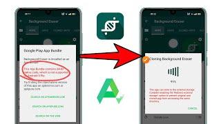 fix app bundle contain 64 bit native code , not supported on Android 9 pie error in app cloner Alpha