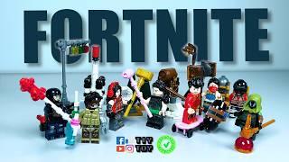  [FULL] Fortnite Characters SY Block Unboxing Review 【CUSTOM】 LEGO MOC Minifigures 乐高 ЛЕГО 레고 レゴ