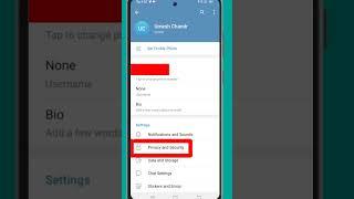 How to delete telegram account #shorts