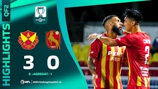 Selangor FC 3-0 Kelantan Darul Naim FC | Highlights | MFL Challenge Cup 2024-25 | QF2