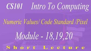 CS101 Lecture 18,19,20 | Short Lecture By VU Mentor