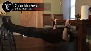 Kitchen Table Rows - Inverted Rows