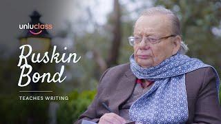 Ruskin Bond Teaches Writing | unluclass | Official Trailer