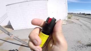 Pepper Spray Test