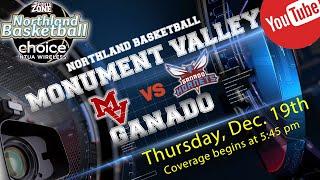 Northland Basketball Girls - Monument Valley Mustangs vs Ganado Hornets