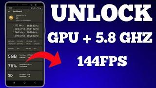 Unlock 120fps GPU + Kernel No-Root 100% Working | Max FPS Fix Lag - No Root