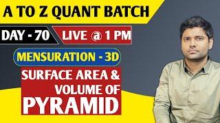 Pyramid- Perfect understanding with all top questions || By Abhinay Sharma (Abhinay Maths)