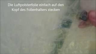 Gewächshaus-Isolierung mit Luftpolsterfolie von Hunecke