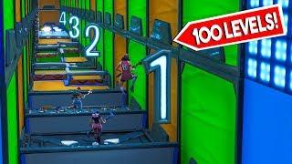 100 *EXTREEM* PARKOUR LEVELS! - Fortnite Creative (Nederlands)