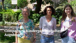 Compagnon – Patenschaften für Kinder psychisch kranker Eltern Augsburg: Preisträger Bürgerpreis 2023