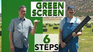 6 Steps for Shooting Greenscreen!