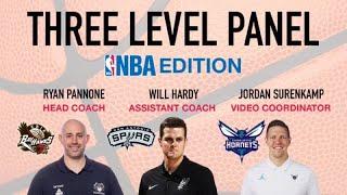 3 Level Panel hosted by David Bentley - NBA Edition with Will Hardy, Ryan Pannone & Jordan Surenkamp